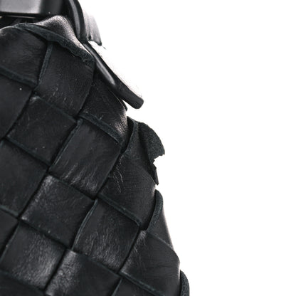 Bottega Veneta Nappa Intrecciato Crossbody Phone Holder Black 7 of 11