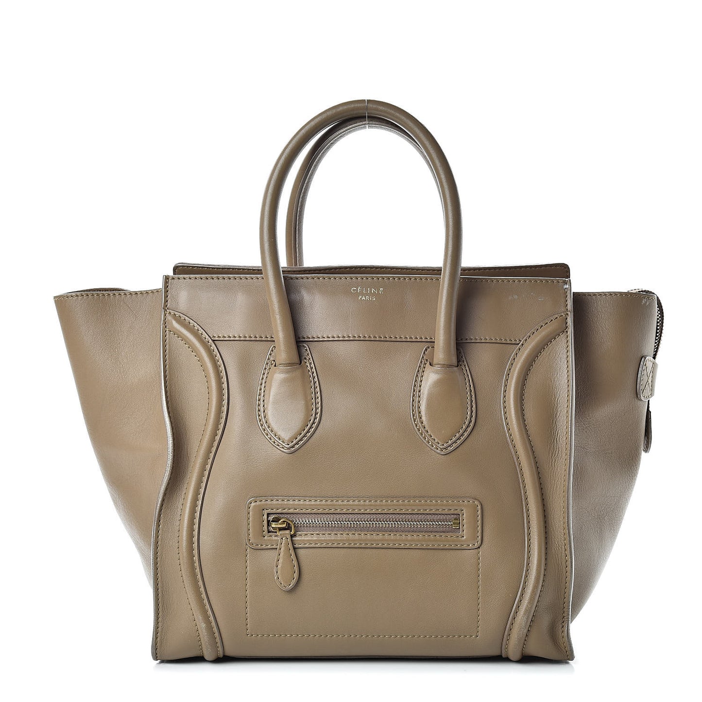 Smooth Calfskin Mini Luggage Dune