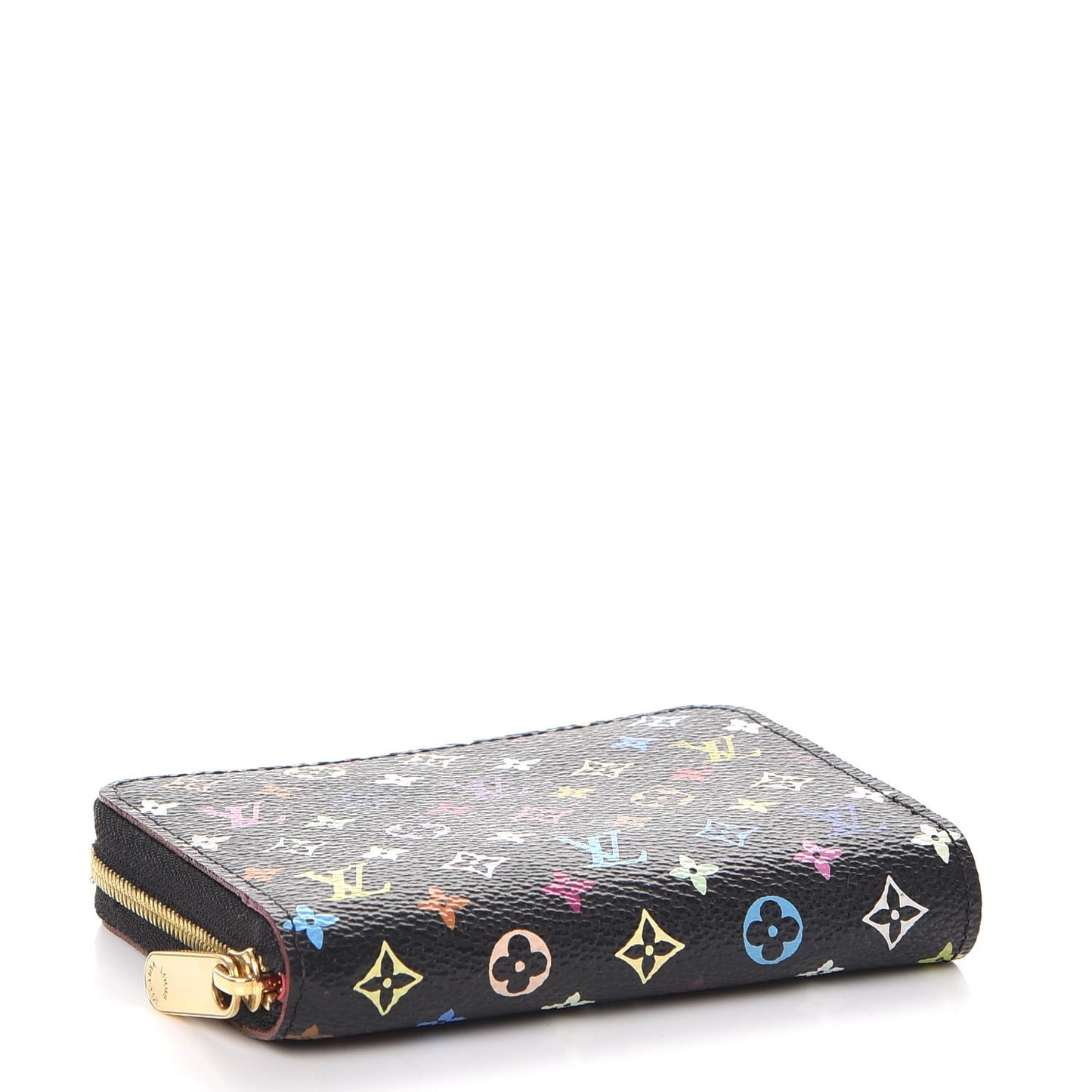 Monogram Multicolor Zippy Coin Purse Black Grenade