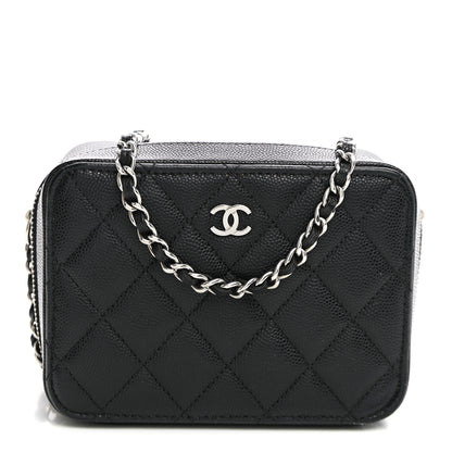 Chanel Caviar Quilted Camera Bag Black 1 of 9