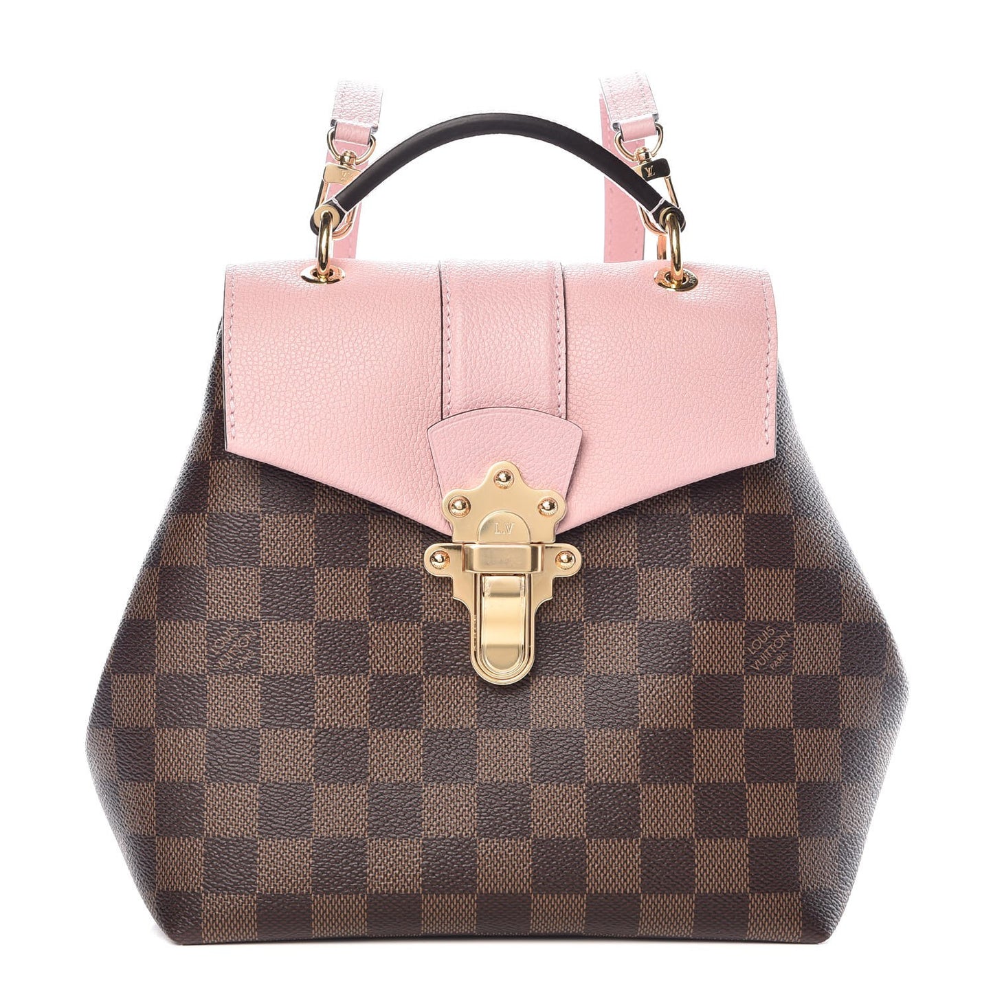 Damier Ebene Clapton Backpack Magnolia