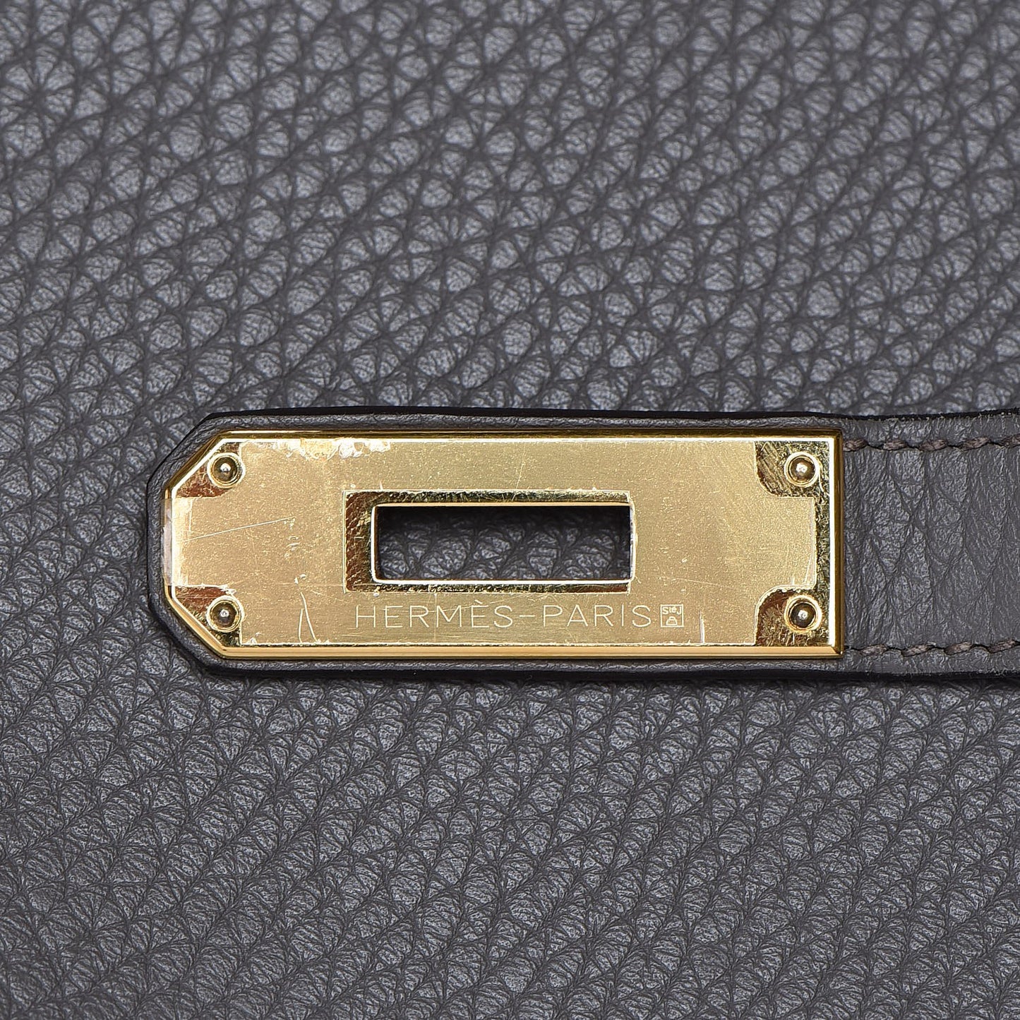 Taurillon Clemence Birkin 35 Etain
