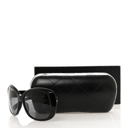 Chanel Acetate Polarized CC Sunglasses 5183 Black 9 of 9