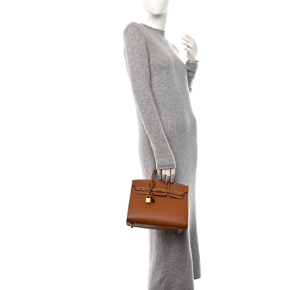 Hermes Epsom Birkin Sellier 25 Gold 2 of 10