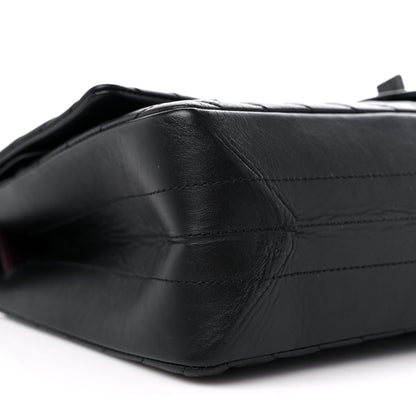 Chanel Aged Calfskin Chevron Quilted 2.55 Reissue 226 So Black 8 of 9