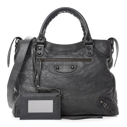 Balenciaga Agneau Classic Hardware Velo Anthracite 1 of 10