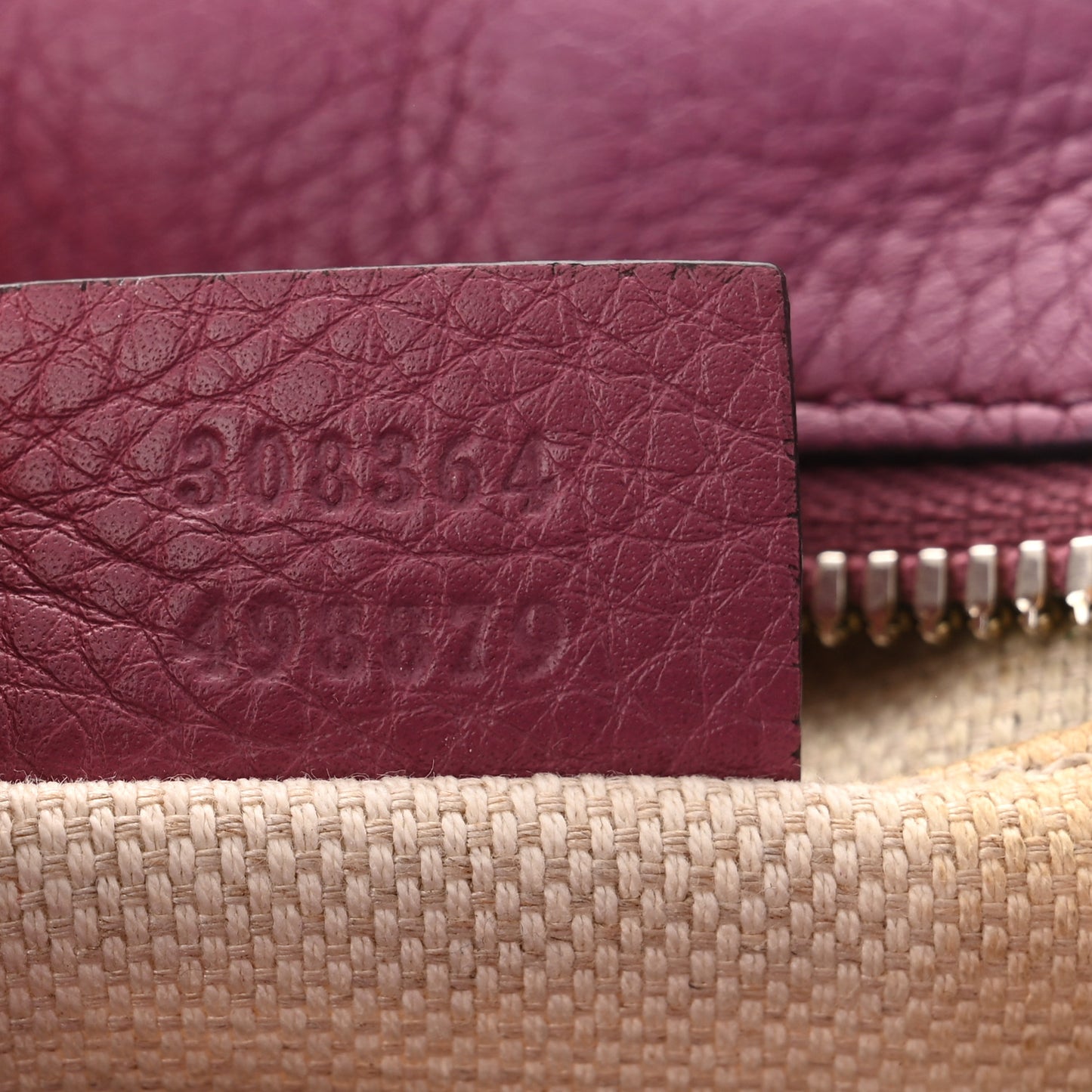 Pebbled Calfskin Small Soho Disco Bag Peonia Flower