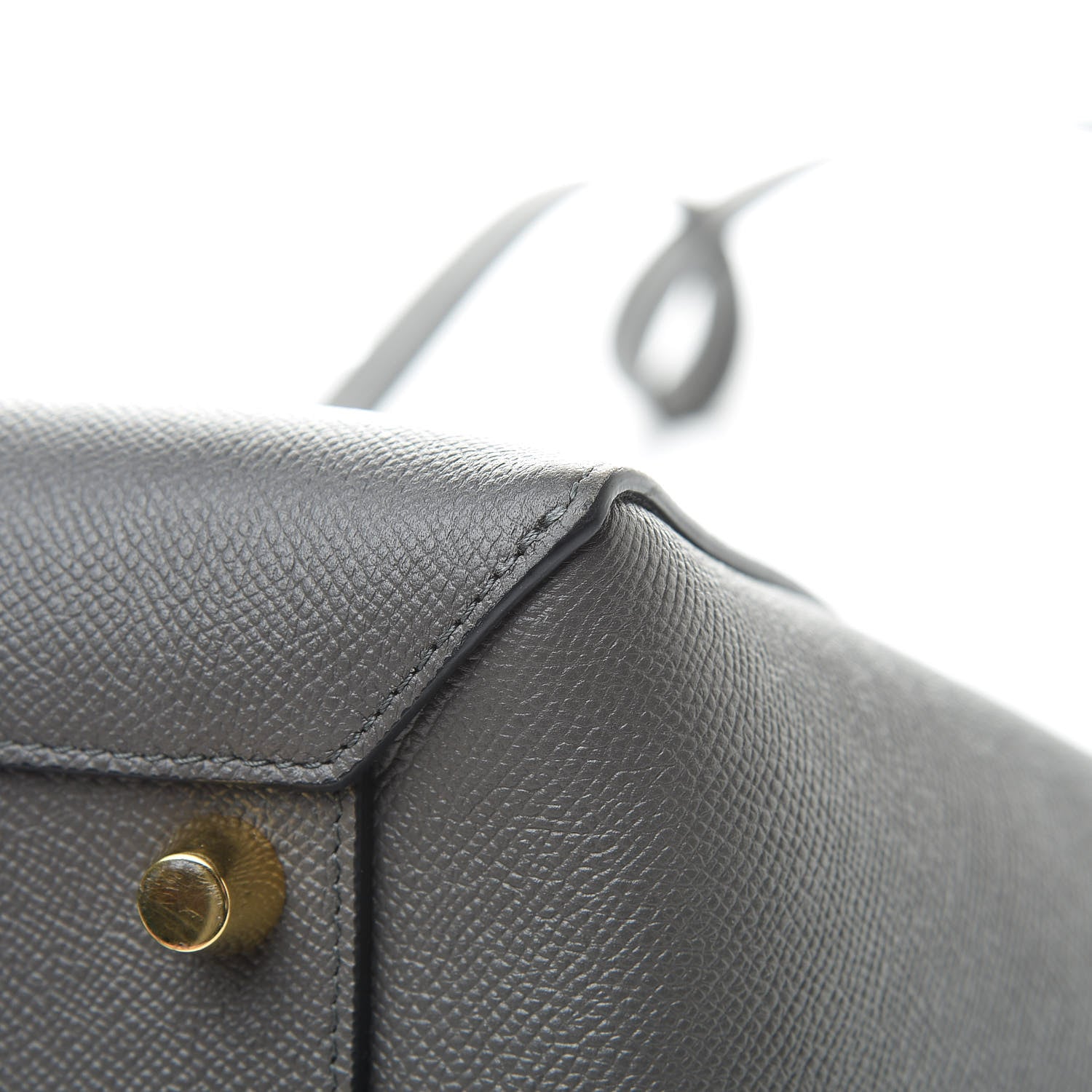 Celine Grained Calfskin Mini Belt Bag Grey 12 of 14