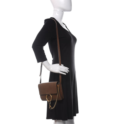 Chloe Goatskin Small Faye Shoulder Bag Woody Khaki 2 of 22