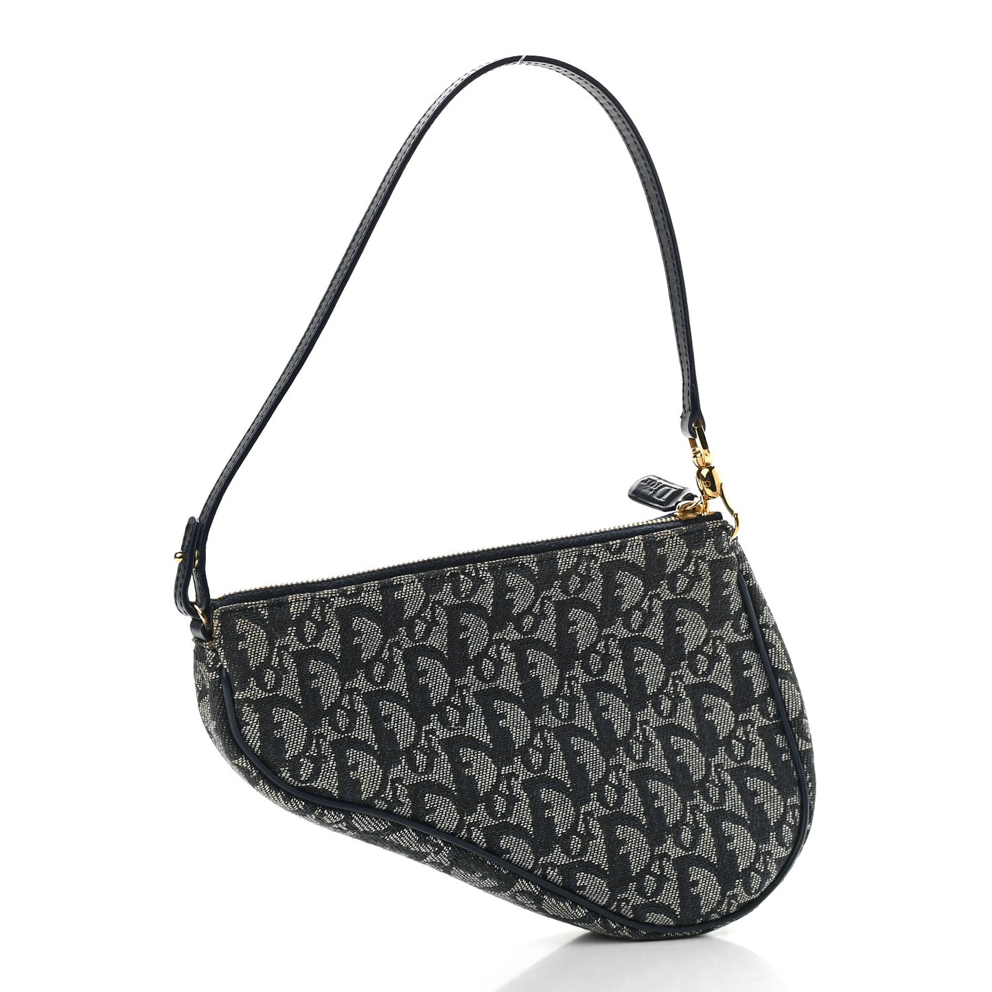 Monogram Mini Saddle Pochette Navy