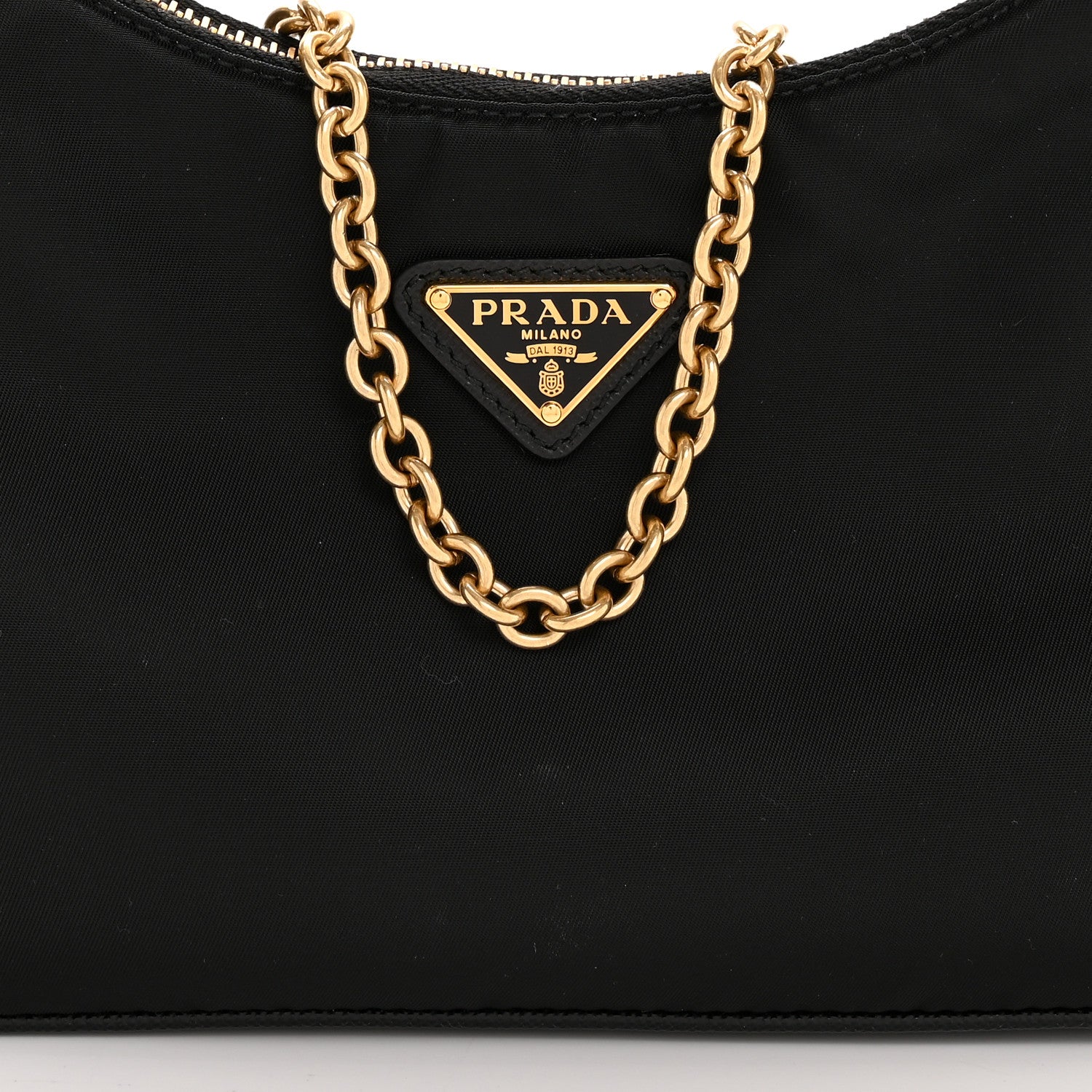 Prada Nylon Re-Edition 2005 Shoulder Bag Black 9 of 12