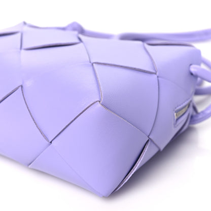 Bottega Veneta Lambskin Maxi Intrecciato Small Cassette Camera Bag Wisteria 9 of 9