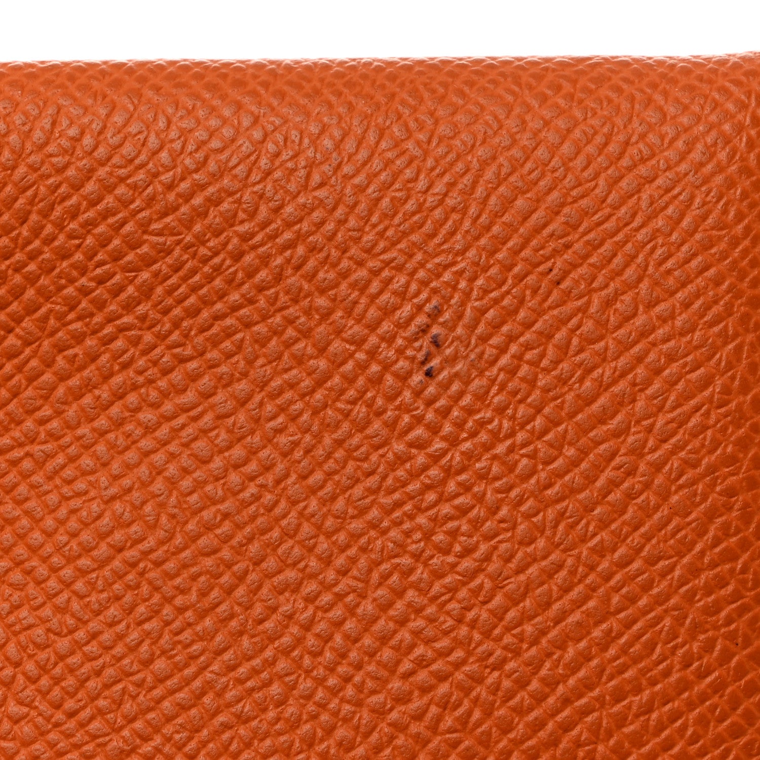 Hermes Epsom Calvi Card Case Orange 4 of 7
