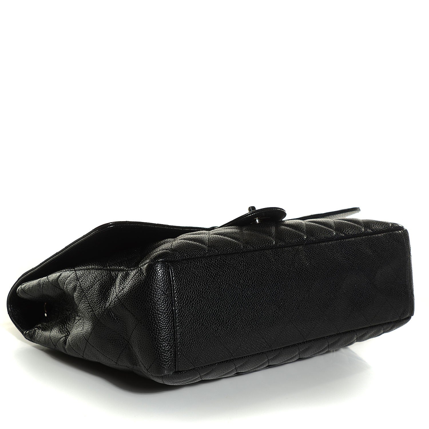 Chanel Caviar Quilted Maxi Single Flap Black 4 of 8