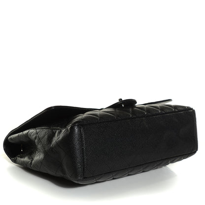 Chanel Caviar Quilted Maxi Single Flap Black 4 of 8
