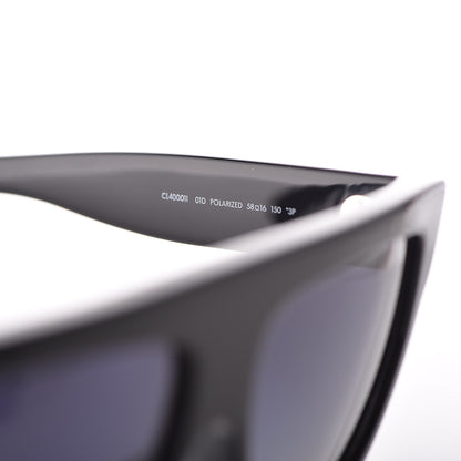 Celine Acetate Aviator Polarized Sunglasses CL 40001 Black 6 of 6