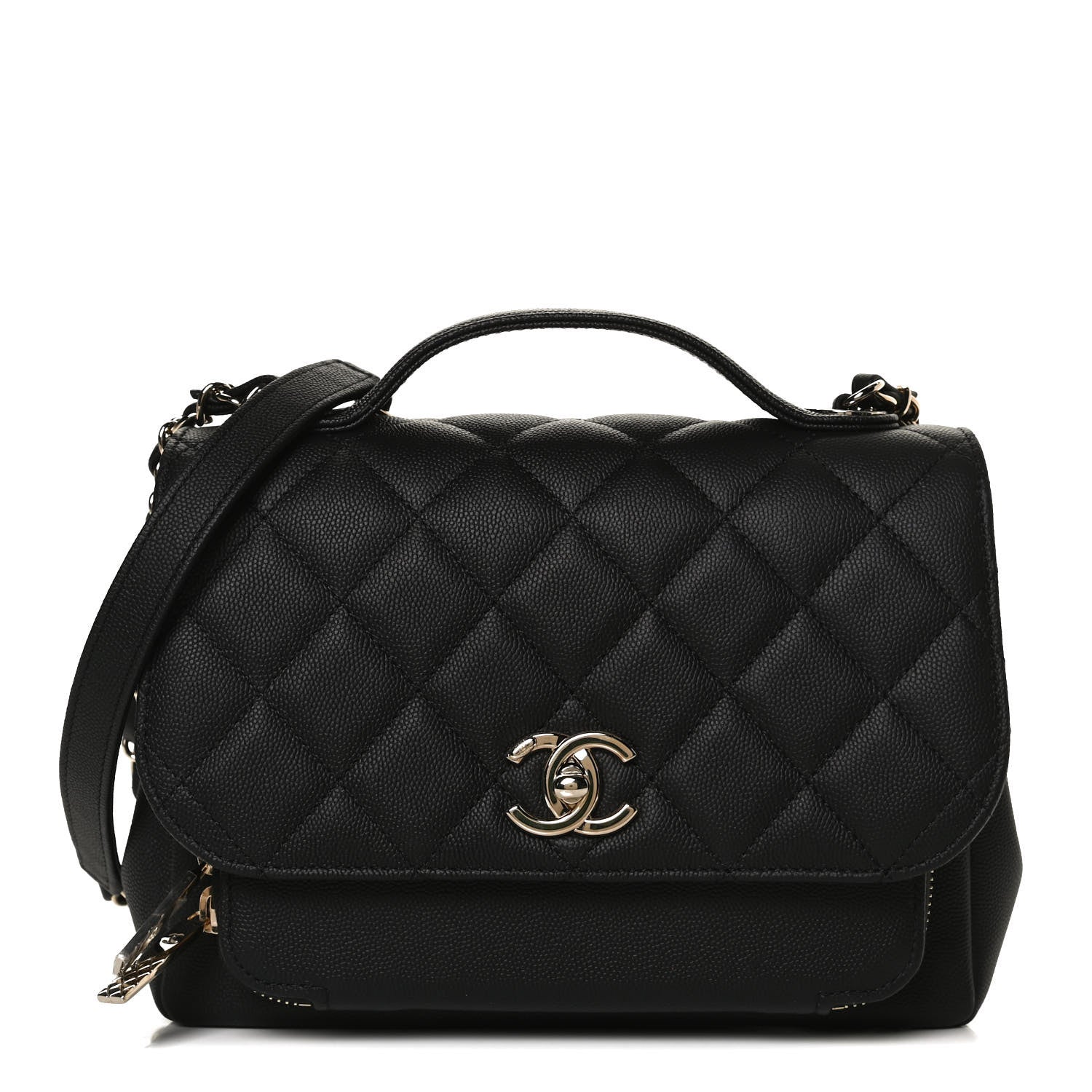 Chanel Caviar Quilted Medium Business Affinity Flap Black 2 of 10
