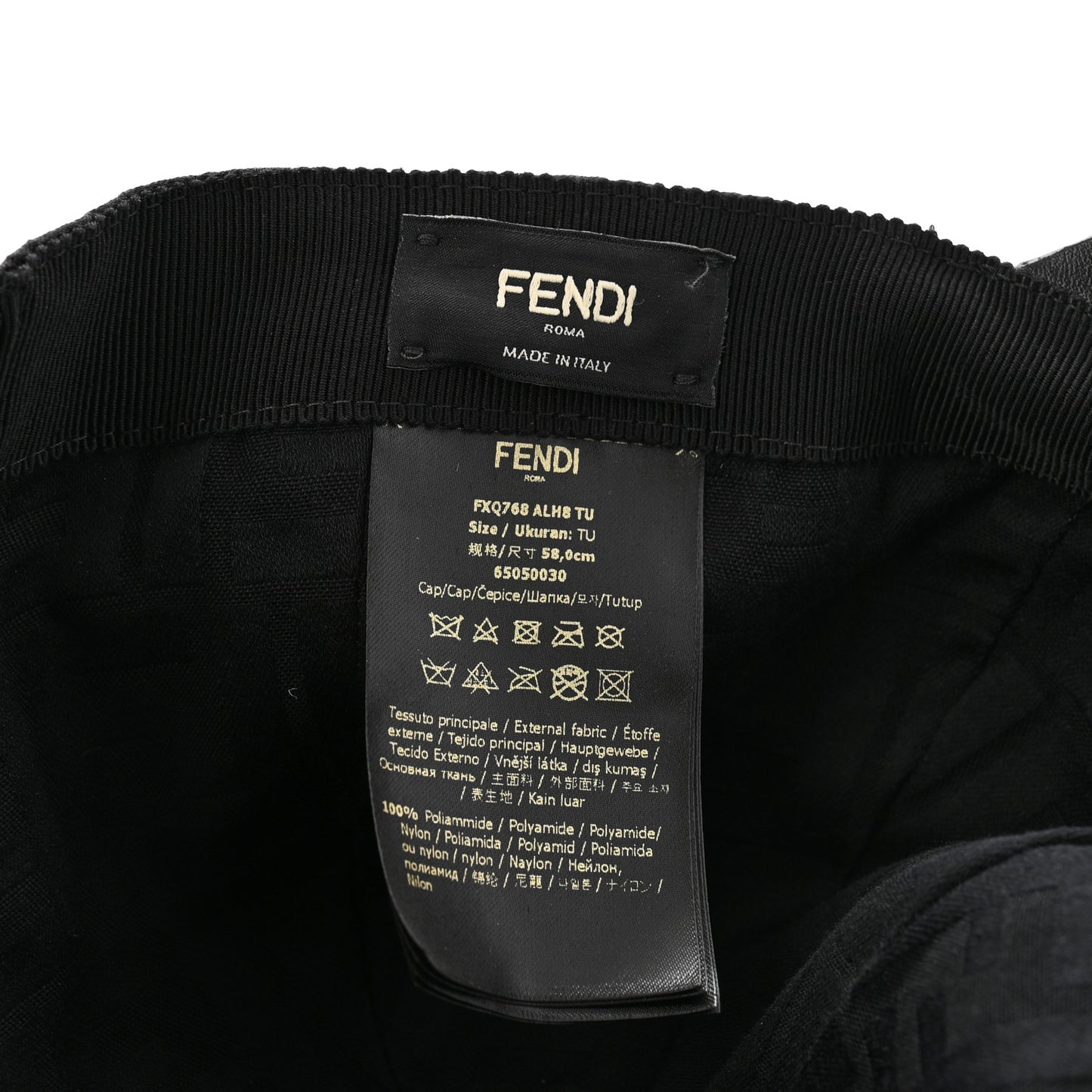 Jacquard FF Baseball Hat Black