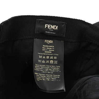 Fendi Jacquard FF Baseball Hat Black 8 of 11