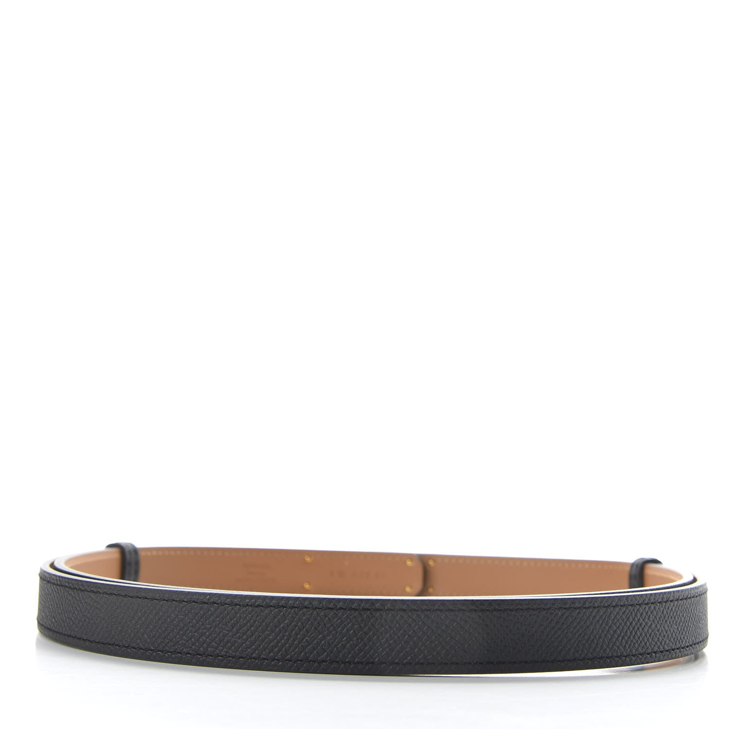 Hermes Epsom Kelly Belt Black 2 of 7