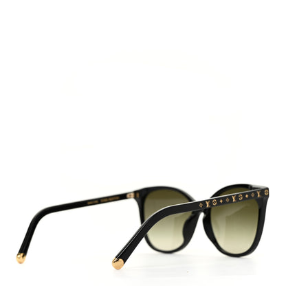 Louis Vuitton Acetate My Monogram Light Cat Eye Sunglasses Z1657E Black 4 of 8
