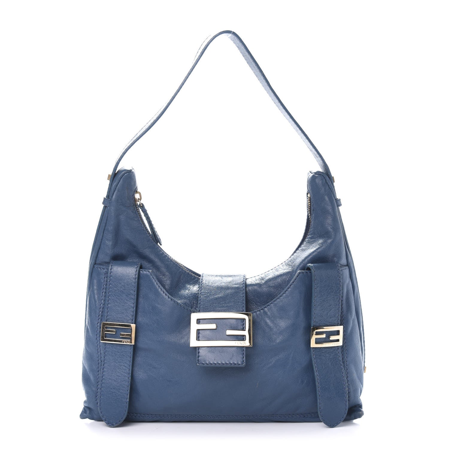 Fendi Nappa Sweet Hobo Blue 1 of 18