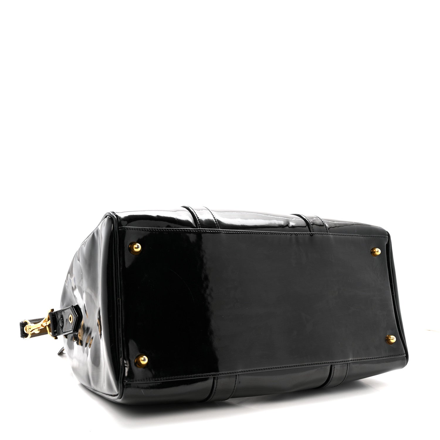 Chanel Patent Timeless CC Duffel Bag Black 4 of 15