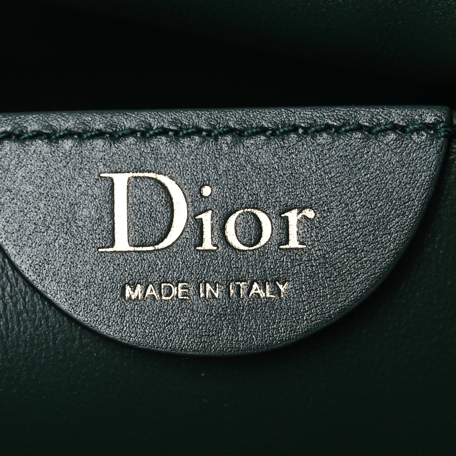 Christian Dior Calfskin Puffy Macrocannage Medium Dior Crunchy Bag  Forest Bloom 6 of 10