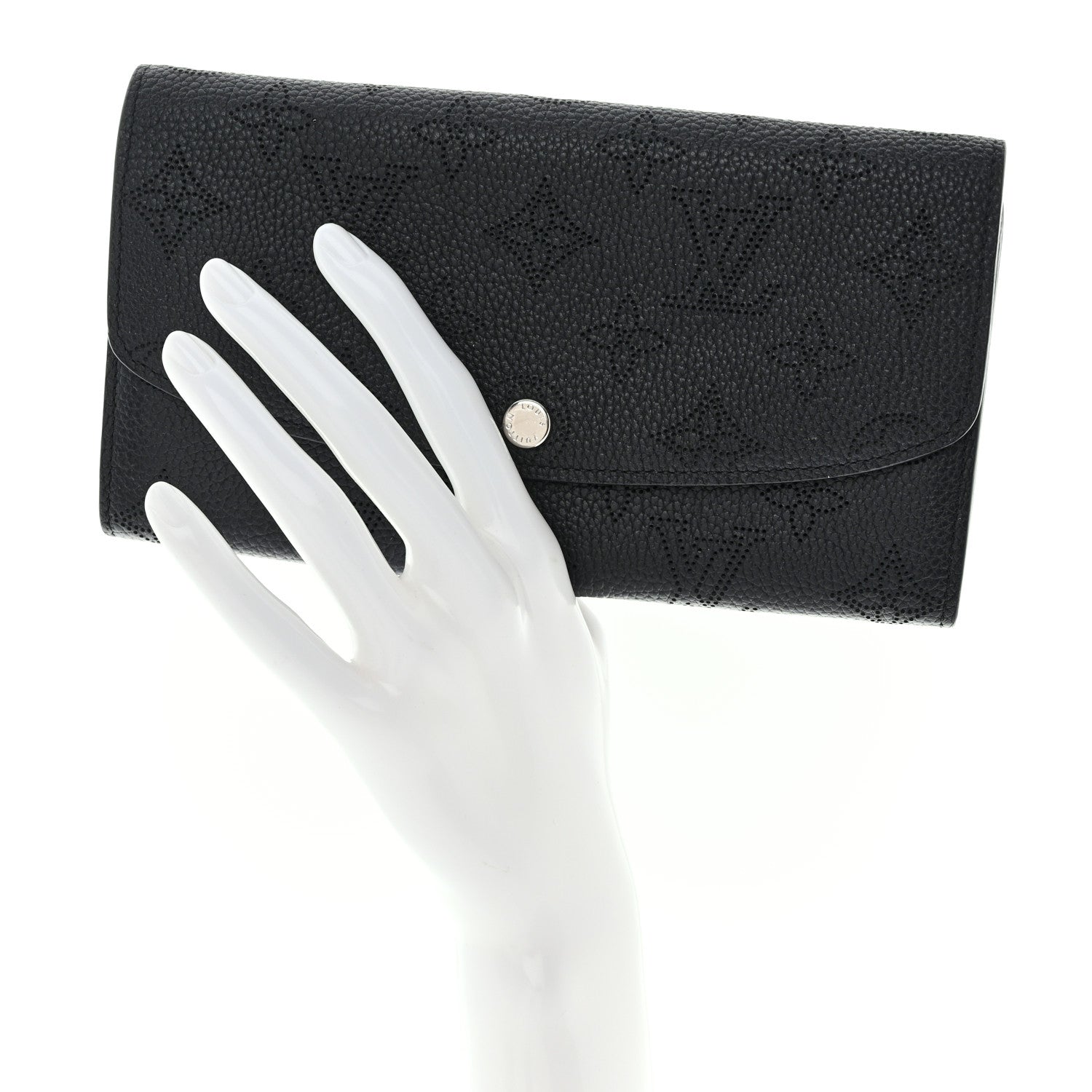 Louis Vuitton Mahina Iris Wallet NM Black 2 of 10