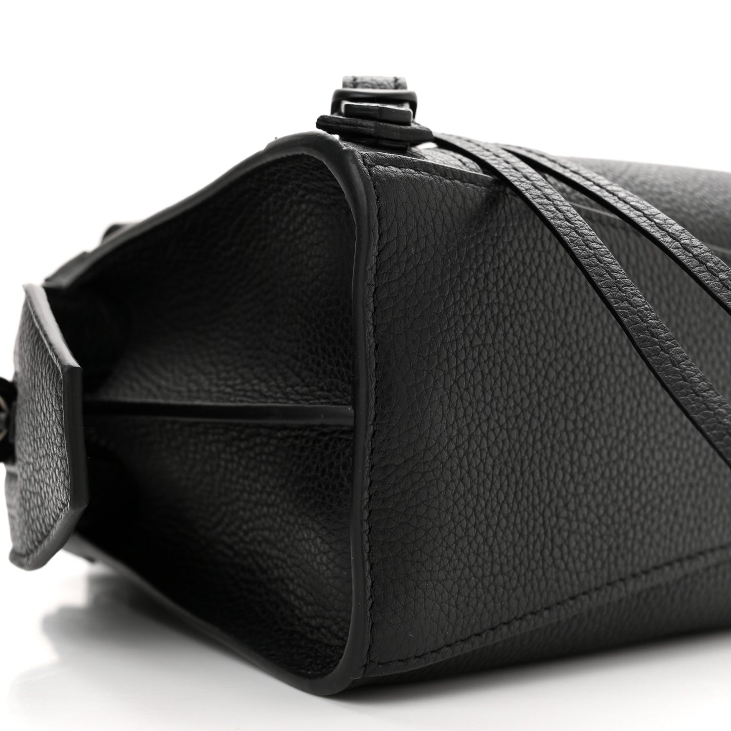 Grained Calfskin Neo Classic Black Hardware Mini City Black
