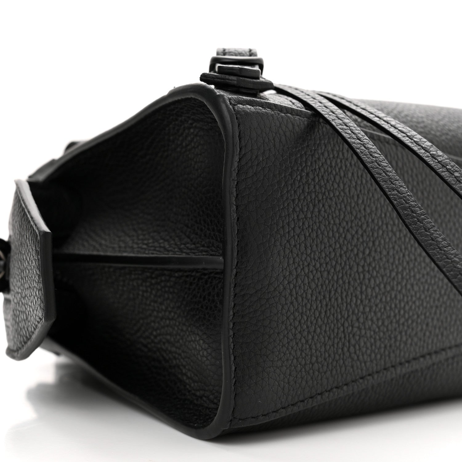 Balenciaga Grained Calfskin Neo Classic Black Hardware Mini City Black 9 of 10