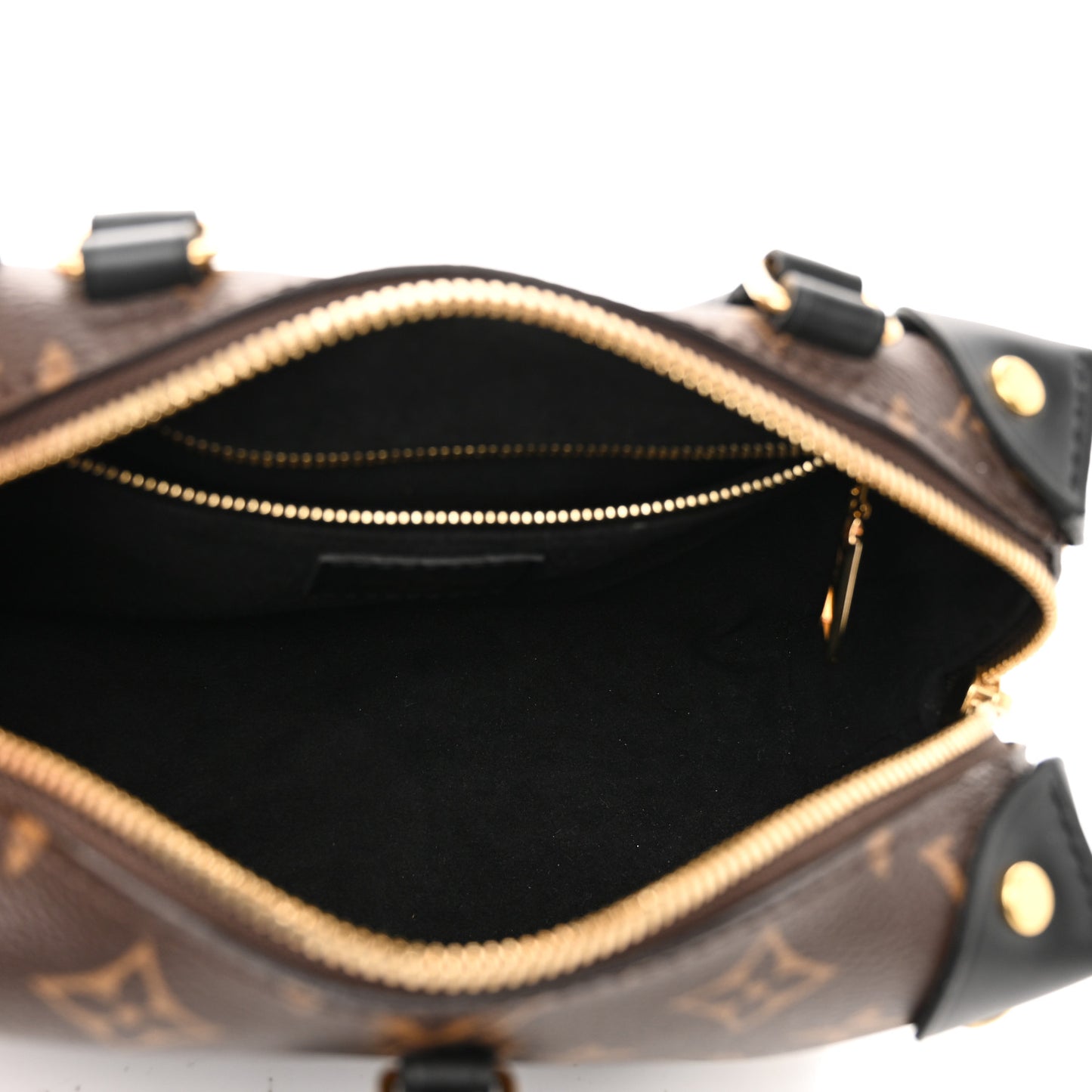 Monogram Petite Malle Souple Black