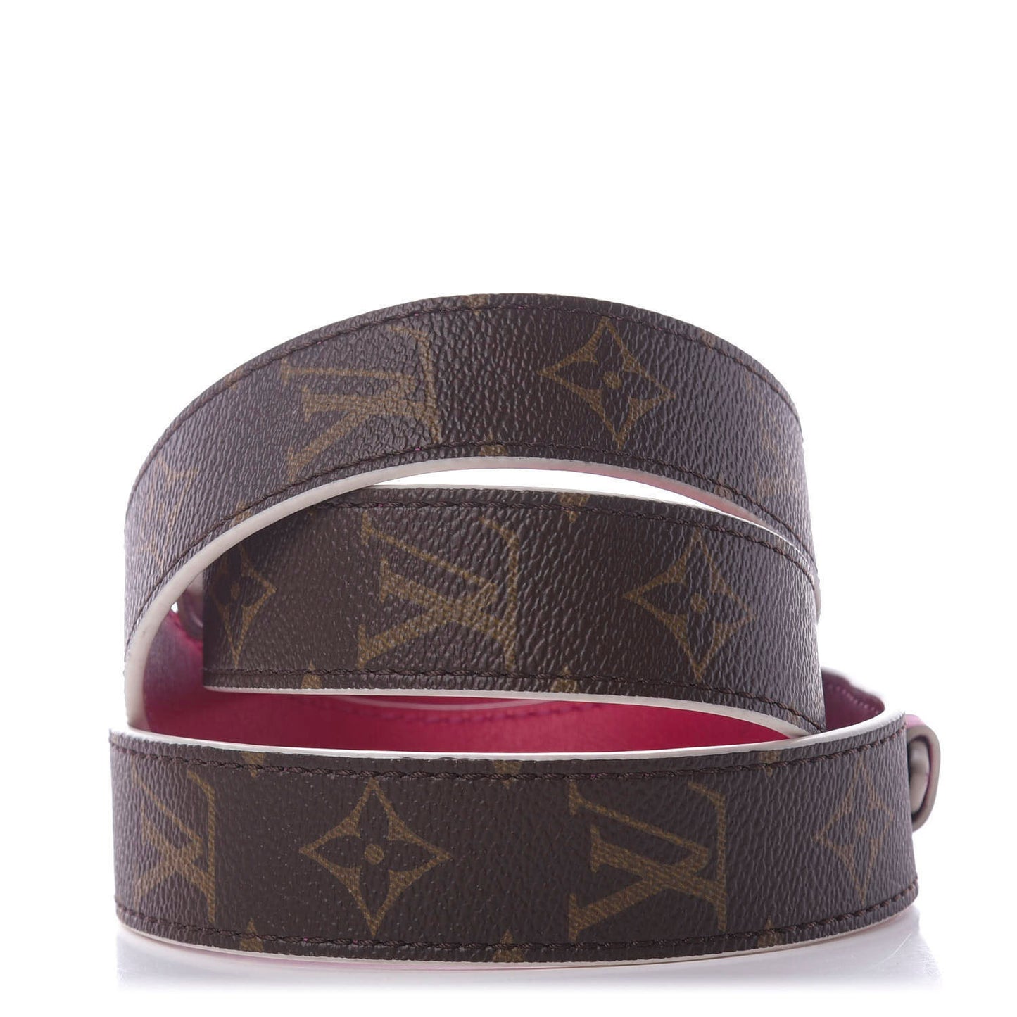 Monogram Bandouliere Shoulder Strap XL Hot Pink