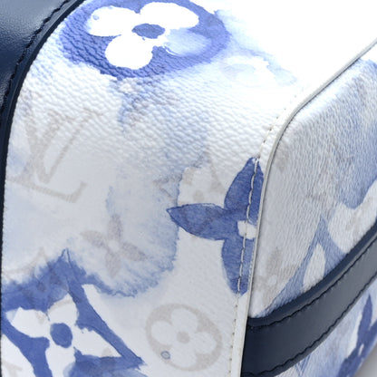 Louis Vuitton Monogram Watercolor City Keepall Blue 8 of 10