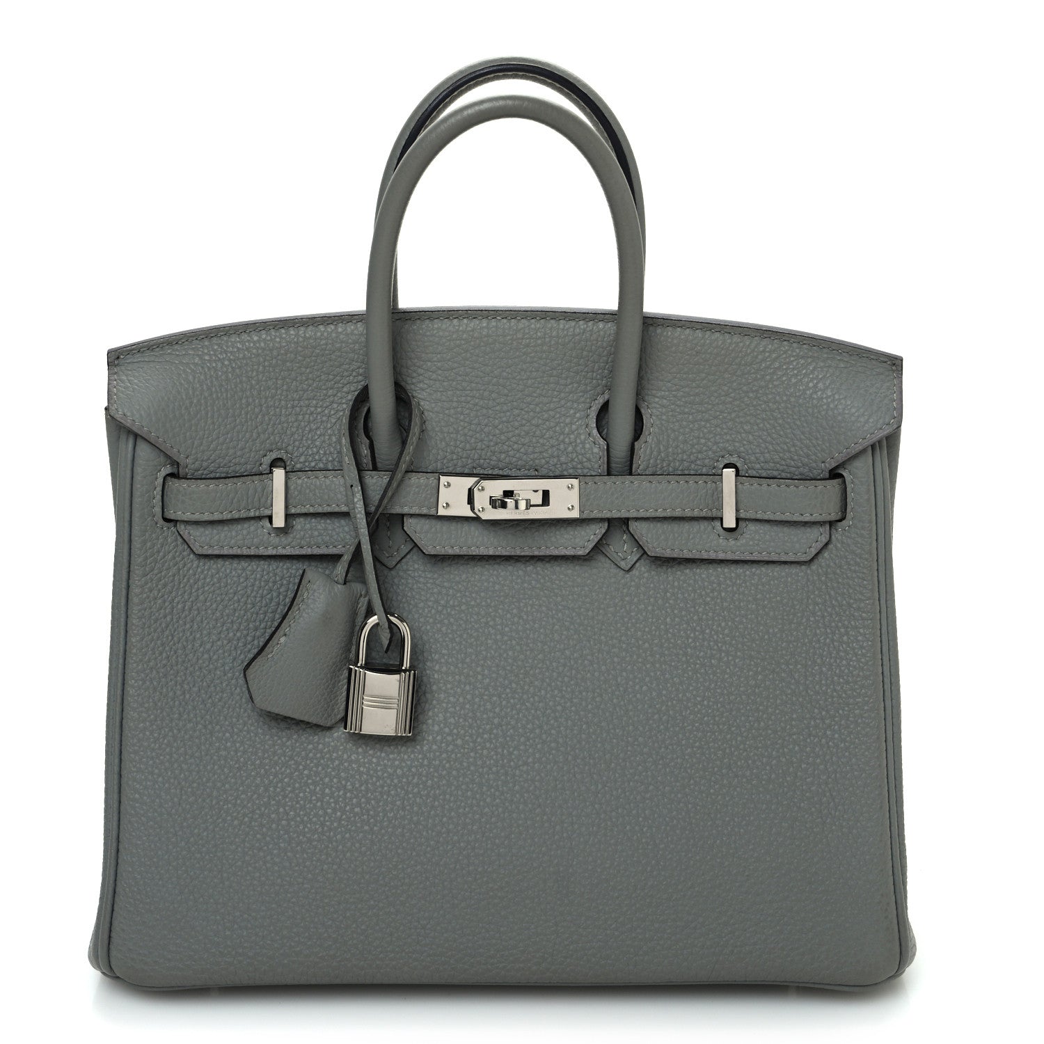 Hermes Togo Birkin 25 Gris Mouette 1 of 11
