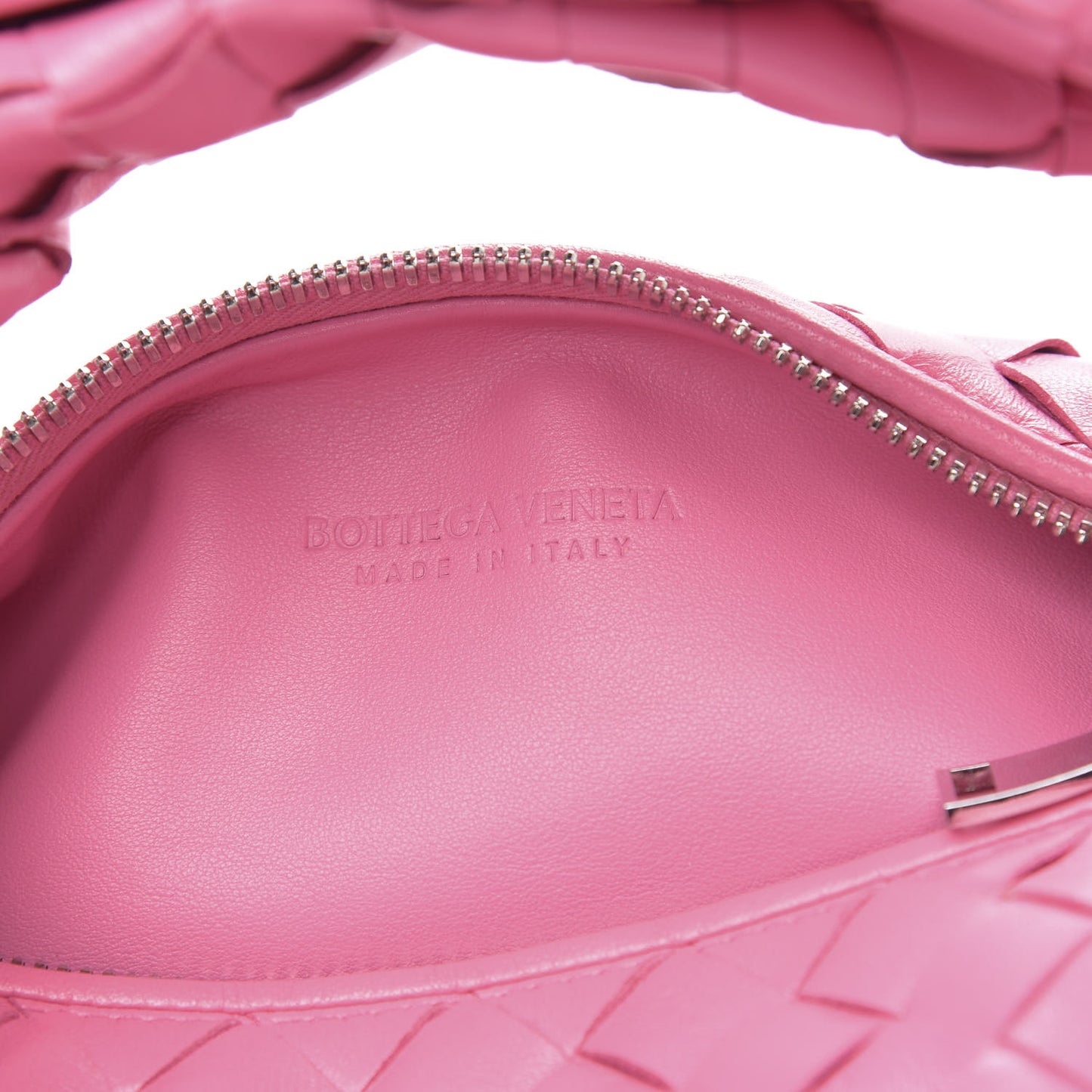 Nappa Intrecciato Mini Jodie Pink