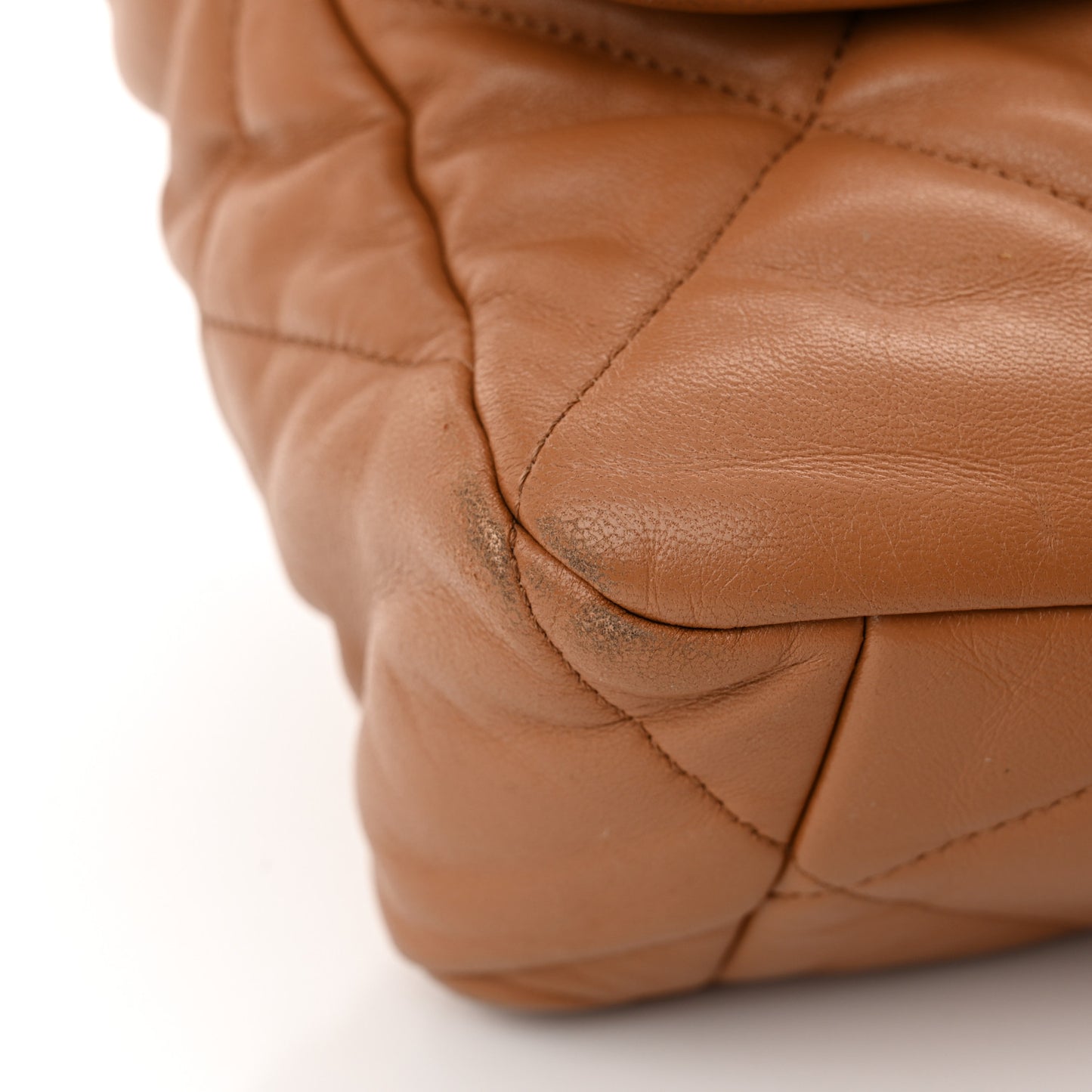 Lambskin Quilted Large Chanel 19 Flap Brown