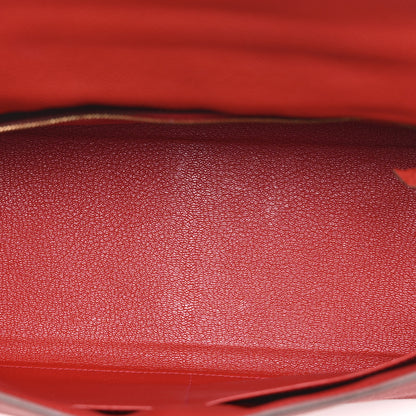 Hermes Togo Kelly Retourne 32 Rouge Casaque 5 of 10