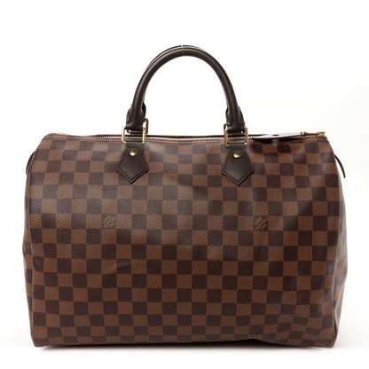 Louis Vuitton Damier Ebene Speedy 35 1 of 11