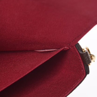 Louis Vuitton Monogram Pochette Felicie Chain Wallet Fuchsia 11 of 12
