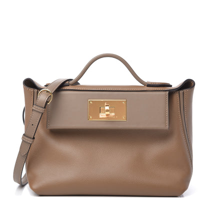 Hermes Evercolor Swift 24/24 21 Beige De Weimar Etoupe 1 of 12