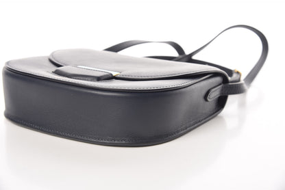 Celine Smooth Calfskin Small Trotteur Navy Blue 6 of 9