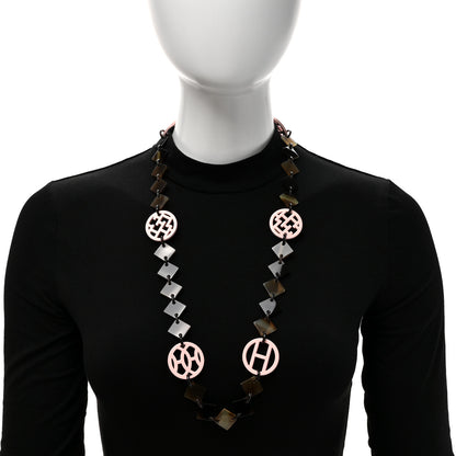 Hermes Buffalo Horn Lacquer Lena Necklace Multicolor 2 of 6