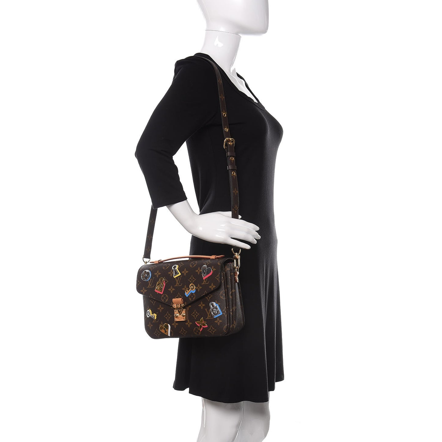 Monogram Love Lock Pochette Metis