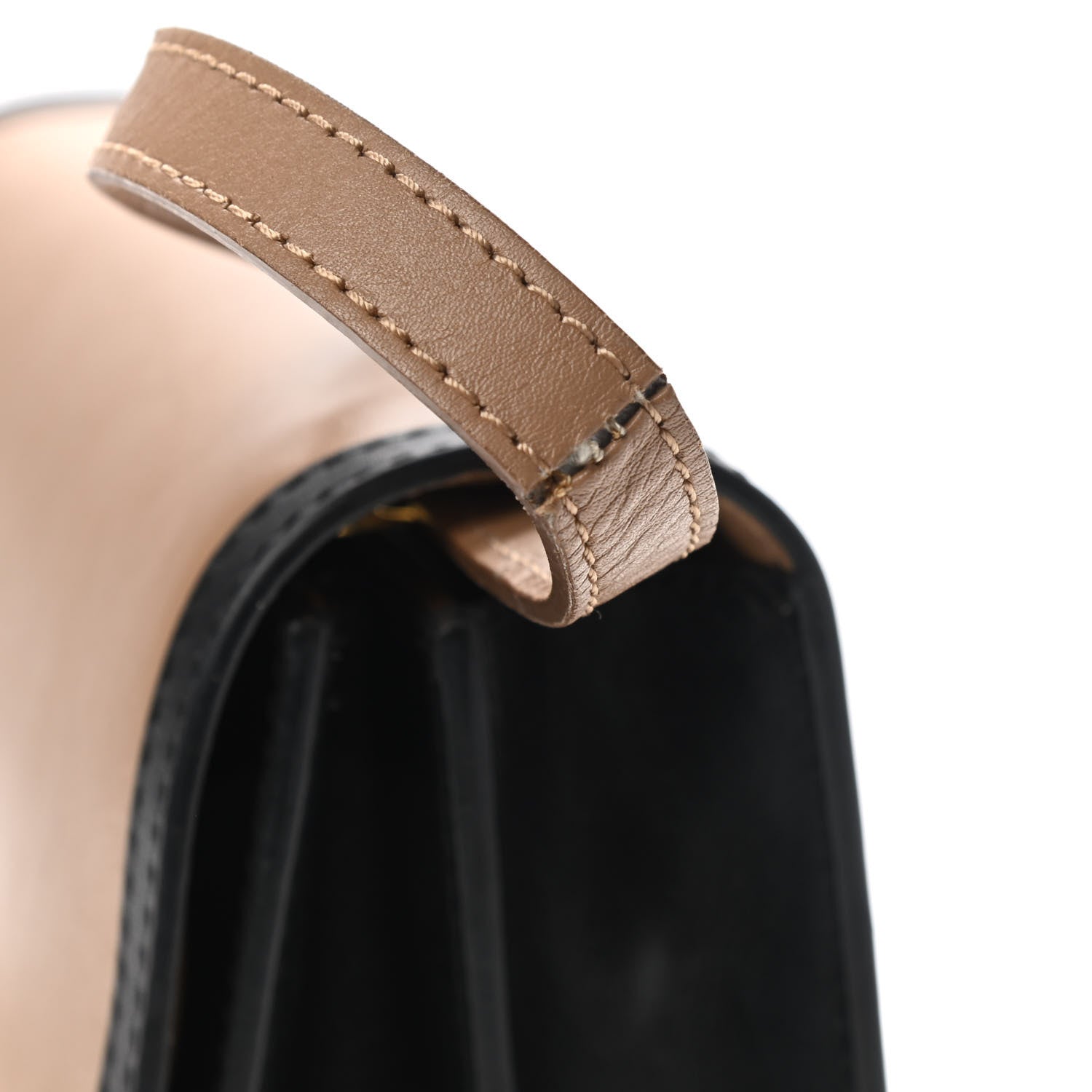 Burberry Calfskin Small TB Envelope Clutch Bag Malt Brown 10 of 10