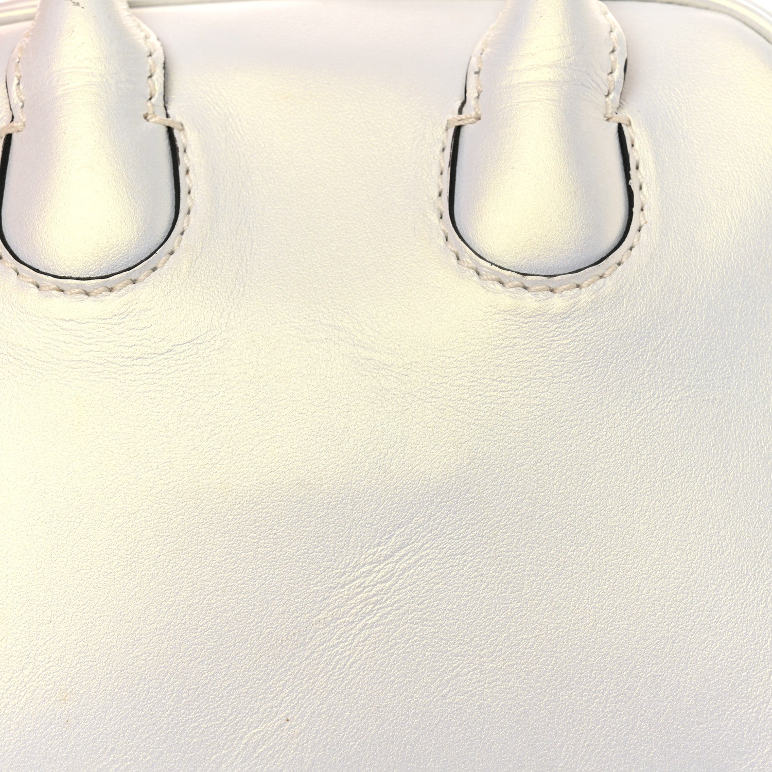 Christian Louboutin Iridescent Calfskin Paris Nano Collage Marie Jane Tote White 12 of 19