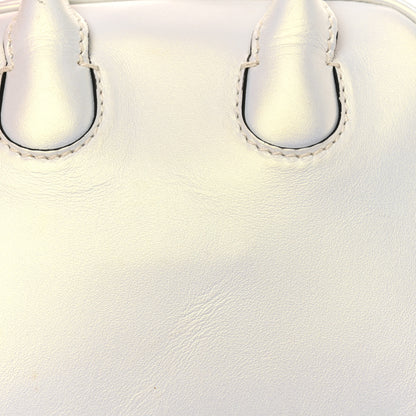 Christian Louboutin Iridescent Calfskin Paris Nano Collage Marie Jane Tote White 12 of 19