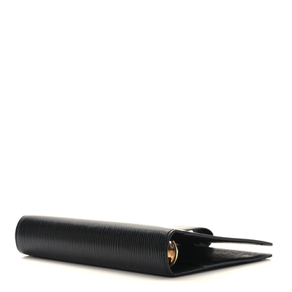 Louis Vuitton Epi Medium Ring Agenda Cover Black 4 of 6