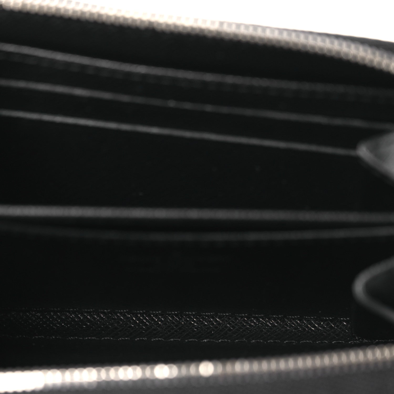 Louis Vuitton Epi Zippy Coin Purse Black 5 of 7