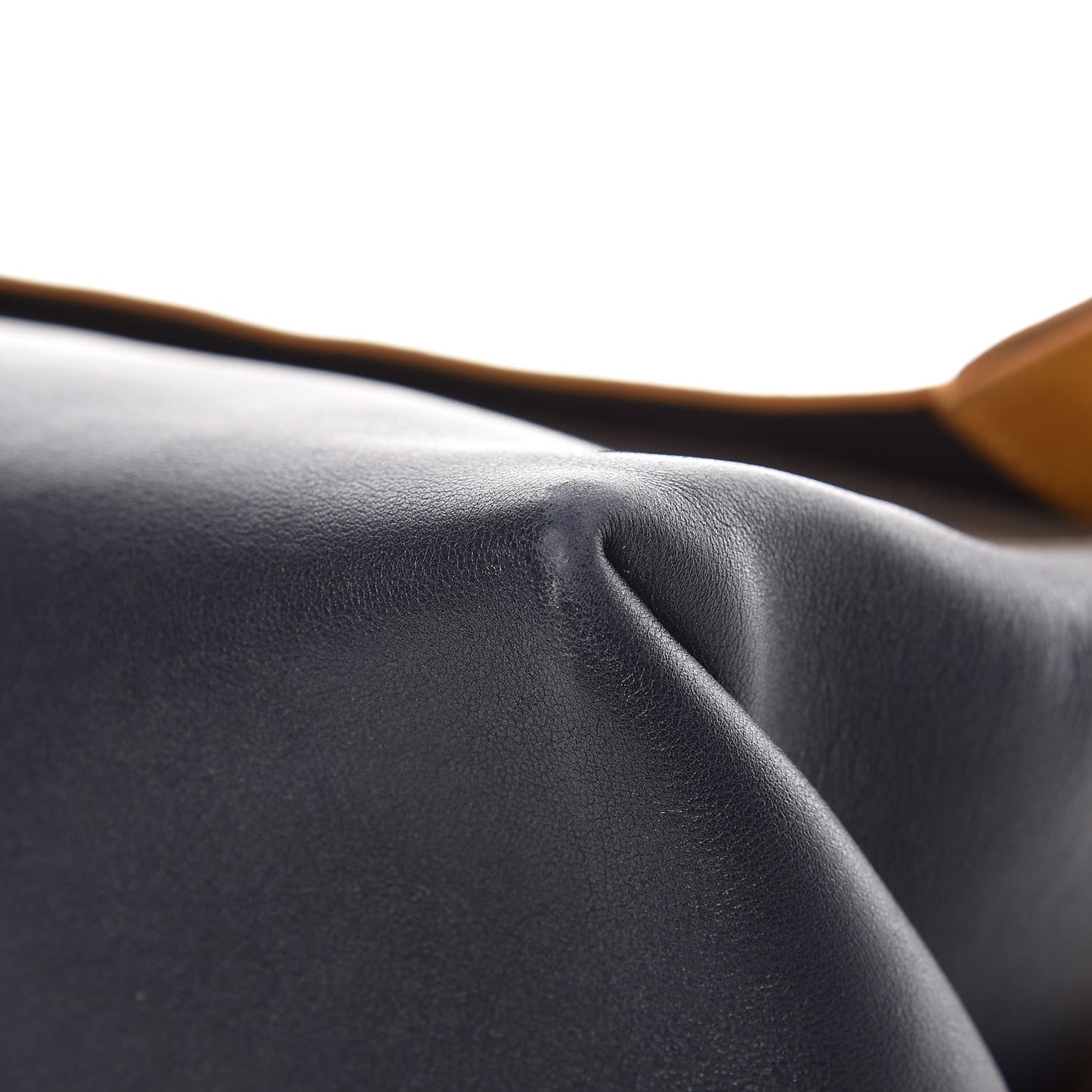 Calfskin Suede All Soft Shoulder Bag Amber